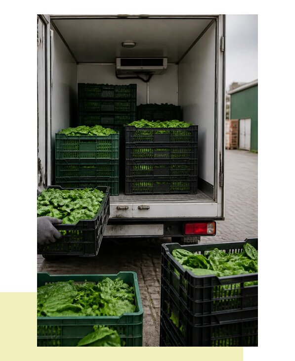 Перевозка шпината в Солнечногорск с сохранением свежести продукции